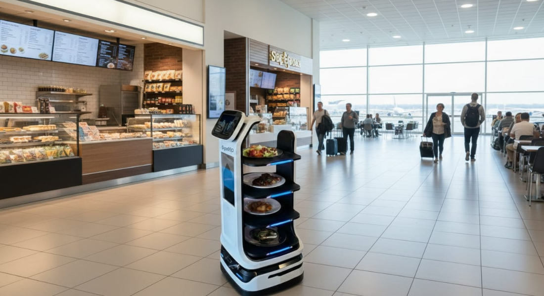 Robot in Airport